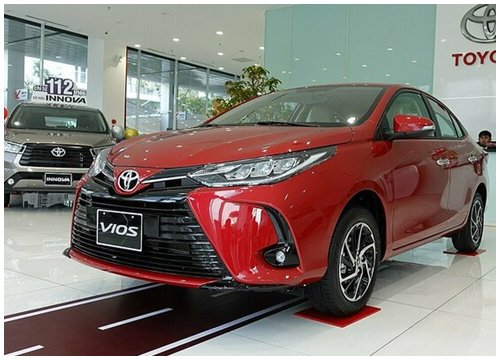 Toyota Vios giảm giá 60 triệu đồng