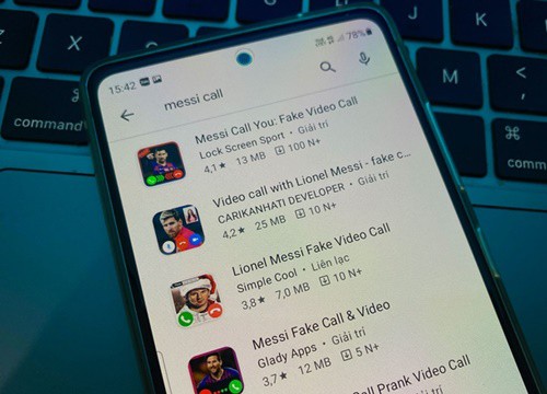 Ứng dụng giả cuộc gọi video với Messi thu hút hàng trăm nghìn lượt tải