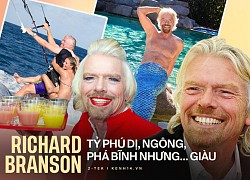 10 sự thật điên rồ về Richard Branson, vị tỷ phú chơi ngông của Virgin Group vừa bay vào vũ trụ trước Jeff Bezos