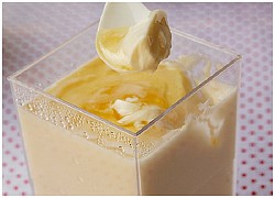 Cách làm pudding đậu nành thanh mát