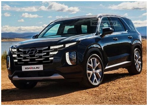 Hyundai Palisade 2022 lộ diện