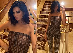 Kendall Jenner khiến 8 triệu người phát mê với loạt ảnh lên đồ sexy đi tiệc, body đã "ăn tiền" nhìn visual còn khó thở hơn