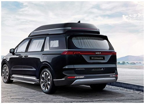 Kia trình làng phiên bản Sedona Hi Limousine: 4 chỗ ngồi, tuỳ chọn thương gia