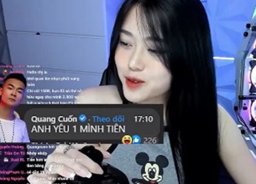 Quang Cuốn tỏ tình công khai trên sóng livestream của nữ streamer Thủy Tiên, cộng đồng tích cực "đẩy thuyền"