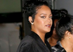 Rihanna tái xuất khác lạ trên phim trường