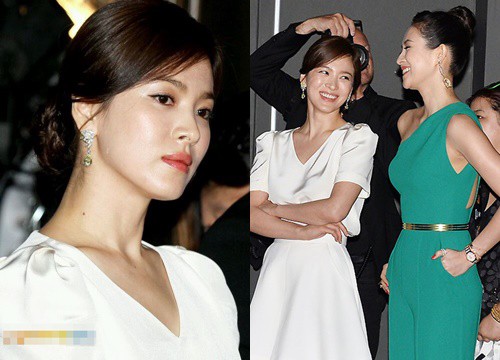 Song Hye Kyo "đại náo" Cannes: Giản dị mà vẫn đẹp ngất, "nấm lùn" so kè với Chương Tử Di, lu mờ cả Huỳnh Hiểu Minh