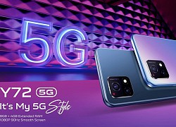 vivo Y72 5G ra mắt: màn hình 90Hz, Snapdragon 480 và camera kép 48MP