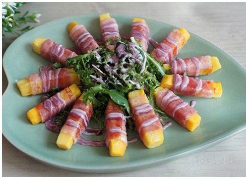 Cách làm món salad khoai lang cho bữa ăn thêm màu sắc