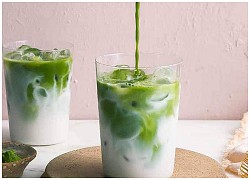 Công thức làm matcha latte độc đáo