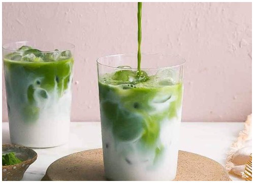 Công thức làm matcha latte độc đáo