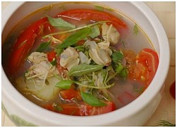 Công thức cho món canh ngao nấu chua thanh mát ngày nóng