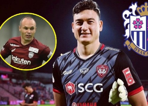 Đặng Văn Lâm có cơ hội đối đầu với Andres Iniesta