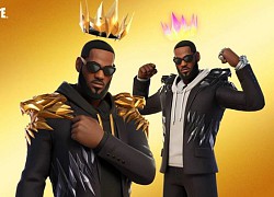 Fortnite tiếp tục chơi lớn, mời huyền thoại bóng rổ LeBron James làm nhân vật mới trong game