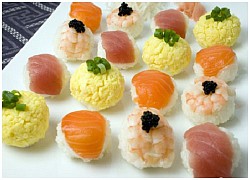 Hướng dẫn làm Sushi temari- món ngon Nhật Bản