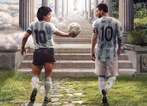 Messi phá kỷ lục lại còn được sánh với huyền thoại Maradona