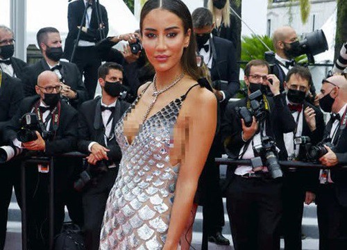 Mốt 'thả rông' tiếp tục được chuộng trên thảm đỏ Cannes 2021