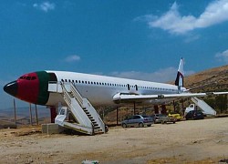 Nhà hàng bên trong chiếc Boeing 707