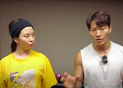 Song Ji Hyo đáng yêu hết nấc khi tập gym cùng Jong Kook: Gồng mình quá mệt, định bỏ về thì bị kéo lại!