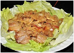 Thịt ba chỉ kho riềng vị ngon giản dị