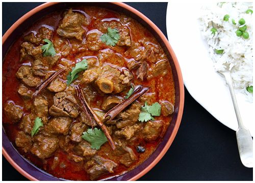 Lamb Rogan Josh thơm nồng hương vị Ấn