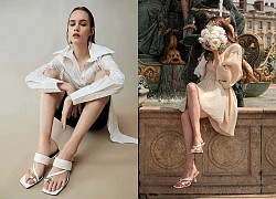 2 đôi sandals mà cứ diện váy là gái Pháp sẽ chọn: Đẹp thôi chưa đủ còn hack chân dài miên man ai nhìn cũng mê