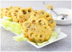 Cách làm món củ sen kẹp tôm thịt thơm ngon tại nhà