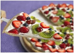 Cách làm bánh pizza hoa quả vừa ngon vừa lạ miệng