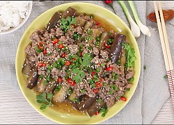 Cách làm cà tím sốt thịt bằm lạ miệng, đậm vị ăn hoài không ngán