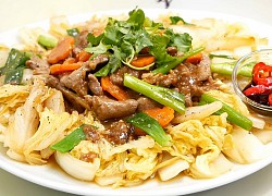 Cách làm cải thảo xào thịt bò thơm ngon, bổ dưỡng cho bữa cơm gia đình