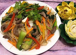 Cách làm miến xào cật heo đơn giản thơm ngon bổ dưỡng cho cả nhà