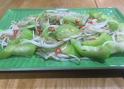 Cách làm mướp xào giá đỗ giòn ngon đơn giản đổi vị cho bữa cơm