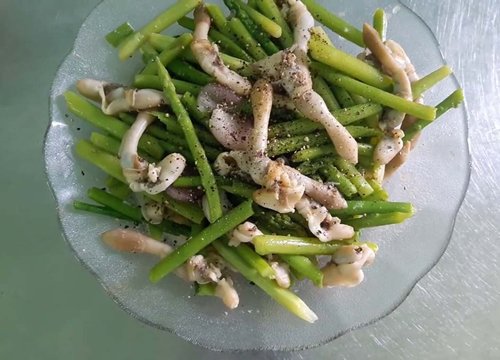 Cách làm ốc móng tay xào măng tây thơm ngon lạ miệng đơn giản