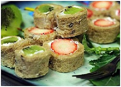 Cách làm Sushi kem trái cây ngon lạ miệng