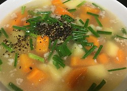 Cách nấu khoai tây cà rốt thịt băm đầy dinh dưỡng đơn giản tại nhà