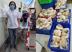Chồng Việt Hương bức xúc vì bị xúc phạm khi trao đồ tận tay bà con