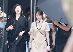 Dương Tử cosplay phim kinh điển, Angelababy vóc dáng mỏng manh khi đi làm