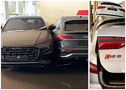 Hàng chục xe sang Audi bị ngập nước hư hỏng tại đại lý