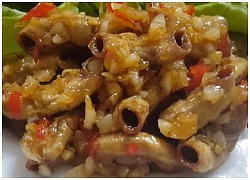 Hướng dẫn làm món lòng lợn chiên mắm ớt