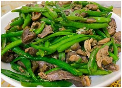 Món ngon mỗi ngày: Đậu cô ve xào lòng gà