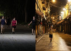 Người Hà Nội tập thể dục lúc nửa đêm, rạng sáng
