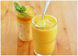 Tự làm sinh tố xoài với sữa tươi tại nhà
