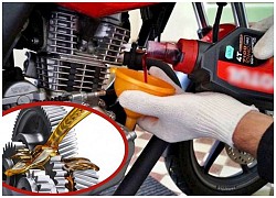 Tự thay nhớt xe máy và những điều cần ghi nhớ