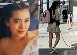 Vương Tổ Hiền lộ nhan sắc thật tuổi 54 khiến người qua đường không dám tin vào mắt mình