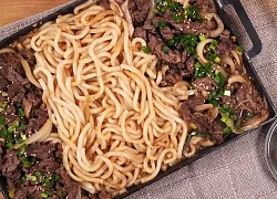 Cách làm mì udon xào thịt bò bulgogi kết hợp Hàn - Nhật cực thơm ngon