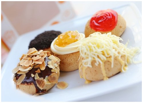 Công thức bánh choux chewy kiểu Singapore thơm mềm