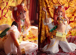 Đứng tim với bộ ảnh Cosplay Tamamo no Mae phiên bản Dancing Diva đầy ma mị