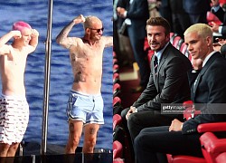 Gia đình David Beckham đi du thuyền vi vu nước Ý, body siêu đỉnh của cựu cầu thủ "đè bẹp" 2 con trai