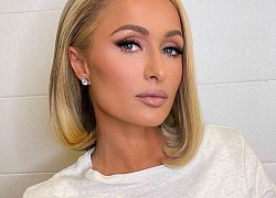 Ở tuổi 40, Paris Hilton nhìn trẻ hơn sau khi cắt tóc