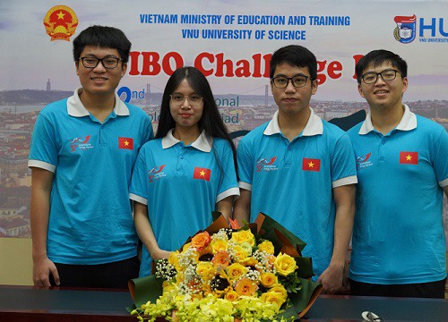 Trường Đại học Khoa học tự nhiên hỗ trợ tổ chức thành công Olympic Sinh học Quốc tế