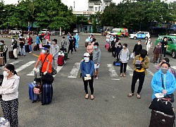 720 công dân Hà Tĩnh lên tàu rời Sài Gòn về quê tránh dịch